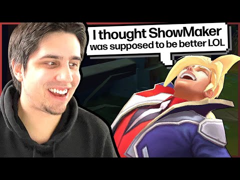 ShowMaker Carries a CRINGE Fanboy in EUW Solo Queue | Cracking The Pros