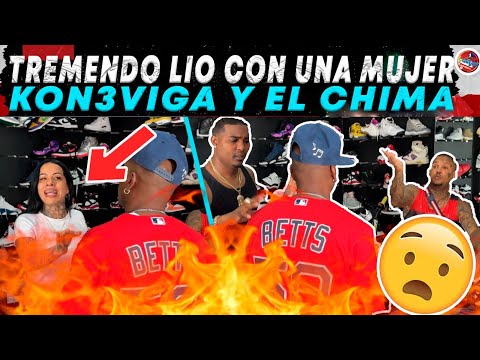SE ARMA TREMENDO LIO CON EL KON3VIGA Y EL CHIMA LLEGA MARIO DE UNA MMUJER QUE ESTA CON ELLOS