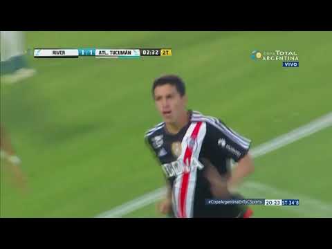 Goles de River 2017: Ignacio Fernández a Atlético Tucumán