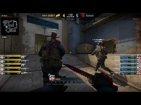 nafany vs NAVI GGBET - de_mirage - CT