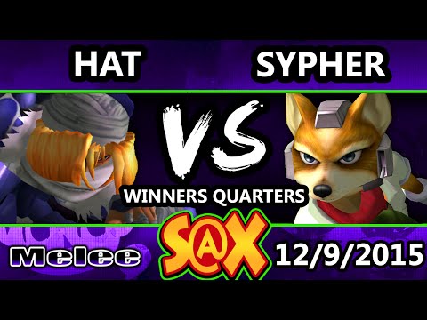 S@X 127 - Hat (Sheik) Vs. Sypher Phoenix (Fox) SSBM Winners Quarters - Smash Melee