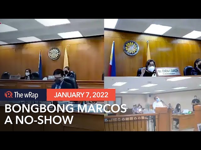 Absennya Marcos dalam persidangan Comelec membuat marah Guanzon Absennya Marcos dalam persidangan Comelec membuat marah Guanzon