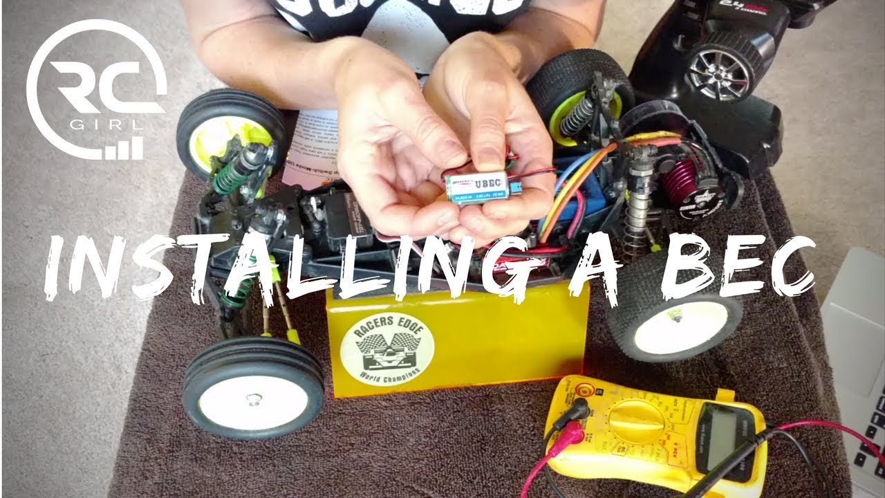 HOW TO INSTALL A BEC  |  Vintage B3 Team Associated buggy