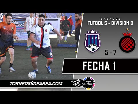 TEM FC vs Raimon FC - Futbol 5 B sabados - Fecha 1 - Torneos 9 de Area 🏆⚽️
