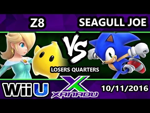 S@X 171 - Z8 (Rosalina) Vs. Seagull Joe (Sonic) - SSB4 Losers Quarters - Smash Wii U - Smash 4