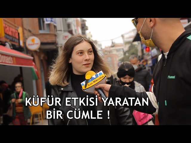 Videouttalande av küfür Turkiska