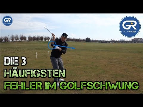 THE MOST COMMON MISTAKES IN THE GOLF SWING - GOLF TECHNIQUE
