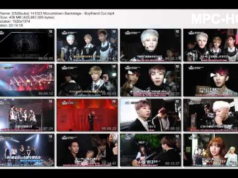 [ENG] 141023 Mcountdown Backstage - Boyfriend Cut