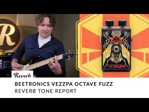 Beetronics VZ-BS Vezzpa Octave Stinger High Octave Fuzz Guitar Pedal image 7