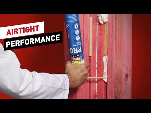 Gorilla Pro Foam in action - Quick & Easy Aerosol