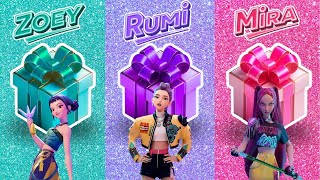 CHOOSE YOUR GIFT...!!! 🎁 Kpop Demon Hunter Edition #3 🎤 || Pink, Purple vs Blue 💖💜💙 #wouldyourather