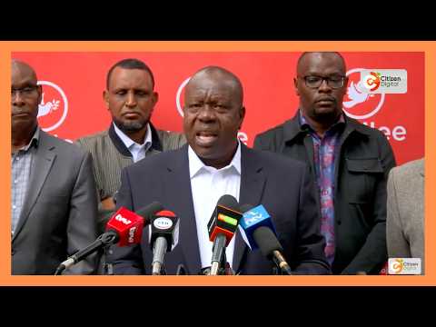 Matiang’i: The president and his gov’t have chosen violence as a weapon for political survival