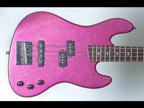 Daisy Rock Debutante Rock Candy Atomic Pink Sparkle Bass guitar 3/4 scale image 7
