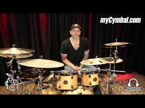 Meinl 16" Byzance Vintage/Extra Dry Cymbal Stack - 820/863g - Matt Halpern (SET-1051716III)