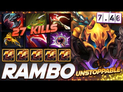 7.40 - Rambo Weaver- Dota 2 Pro Gameplay [Watch & Learn]