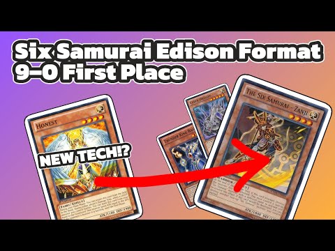 Six Samurai | First Place 9-0 | Dreieich Monthly | Deck Profile | Yu-Gi-Oh Edison Format