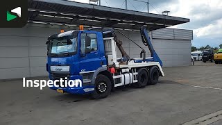 Camion multibenne DAF CF 400 6X2 NL-Truck VDL P-18 Absetzkipper Lift-Asche Automatic E | Image 4 - Autoline