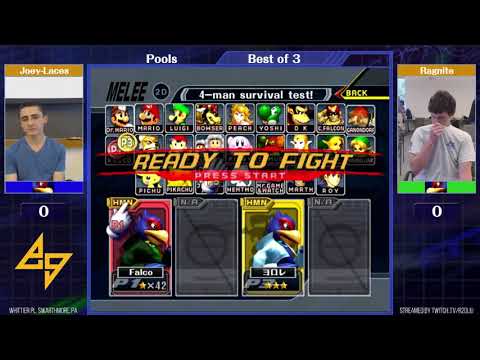 Event Match 26: Joey-Laces (Falco) vs Ragnite (Falco) - Pools