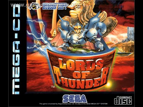 Lords Of Thunder SEGA Mega-CD Complete Game Disc Soundtrack CD