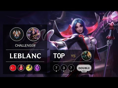 LeBlanc Top vs Gangplank - TR Challenger Patch 10.2