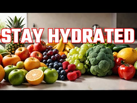 💧 How to Stay Hydrated All Day (Without Just Drinking Water!)