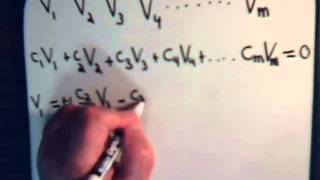 Linear Algebra Video #12-A: Orthogonal Vectors & Linear Independence