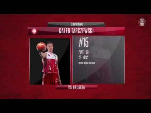 Milano - Brescia, il record di punti di Kaleb Tarczewski