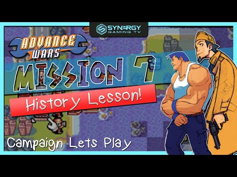 Mission 7: History Lesson! - Lets Play Advance Wars, Campaign - Gameplay
