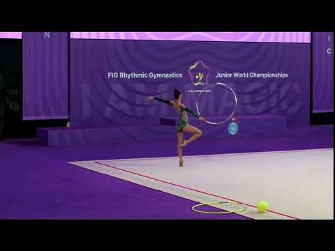 Nina Dragovic MNE Hoop AA JUNIOR WORLD CHAMPIONSHIP CLUJ-NAPUCA 2023