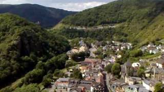 preview picture of video 'Altenahr, Blick von der Burgruine 3'