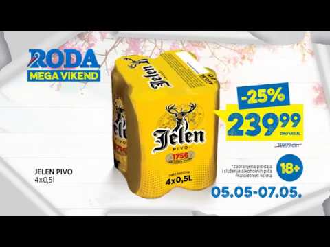 RODA: MEGA vikend 05. - 07.05.2017.