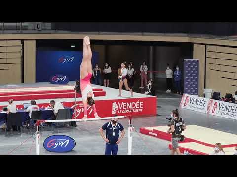 Allison Faure - Barres - Jour 1 - Championnats France Élite Gymnastique