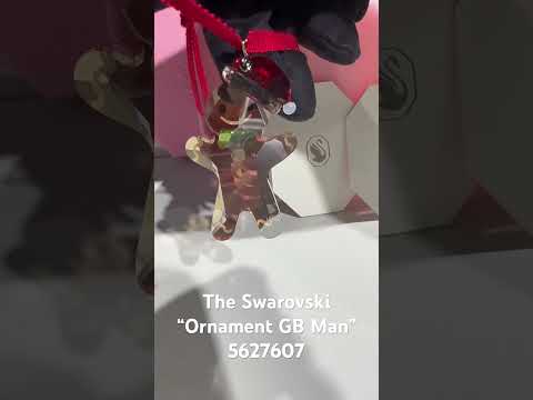 The Swarovski “Ornament GB Man”5627607 #swarovskicrystals #swarovski #christmas
