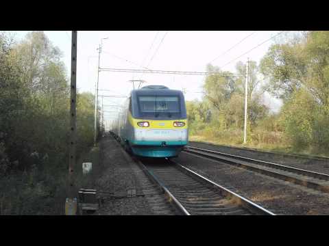 Pozdrav Pendolina v Polance HD