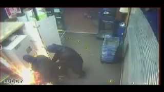 A gang of circular saw-wielding thieves who stole almost £700,000