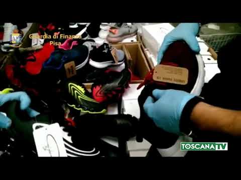 2020-09-29 PISA - GDF, SEQUESTRATE OLTRE 900 CALZATURE CONTRAFFATTE