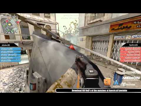 SAGE COD4 - eSuba vs Epsilon map1 - QuarterFinal