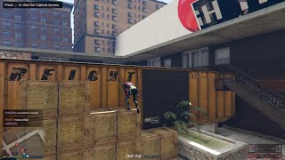 Grand Theft Auto V - Mid-air jetpack jack