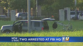 Pair Arrested Outside Dallas FBI