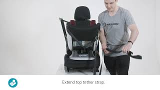 Vita - Installation seatbelt rearward facing