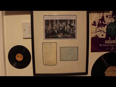 Lew Stone & the Monseigneur Band Al Bowlly and all the band autographs,1933