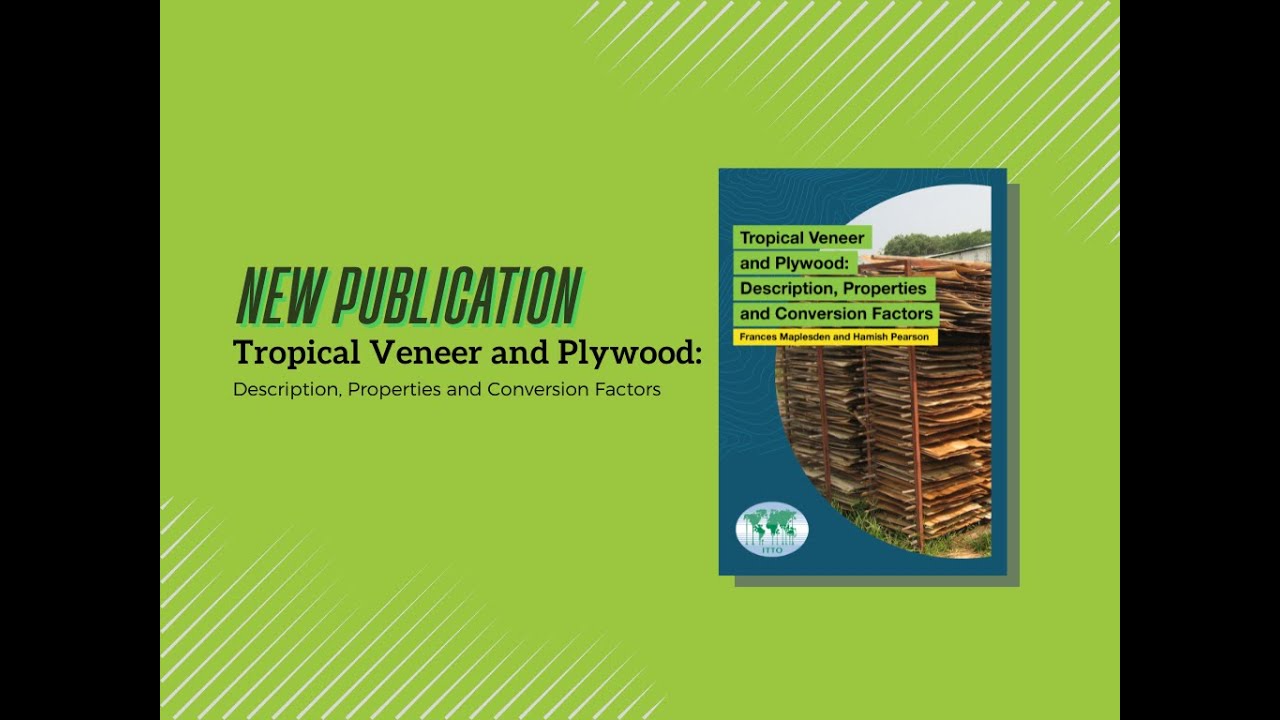 New ITTO Publication - Tropical Veneer and Plywood: Description, Properties & Conversion Factors
