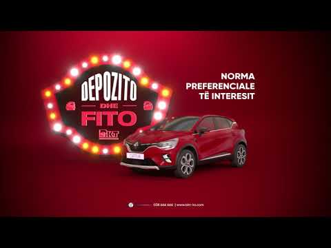Depozito ne BKT Kosova dhe fito Renault Captur