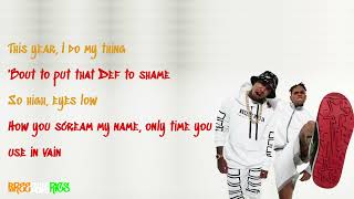 Chris Brown &amp; Tyga - Girl You Loud [LYRIC VIDEO]