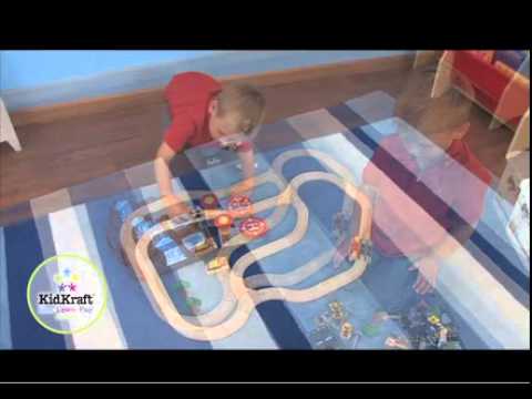 Железная дорога KidKraft bucket top mountain train set (17826)