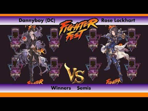 Flynn's Arcade Fighter Fest 5 Winners Semis - Dannyboy (DC) (Belial) Vs Rose Lockhart (Lancelot)