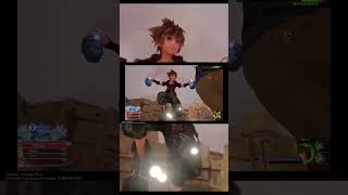 THIS BATTLE WITH SORA #kingdomhearts #kingdomhearts3 #shorts
