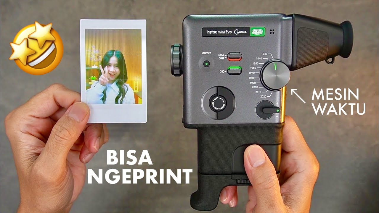 Kamera Vintage Paling Keren, Fujifilm Instax Mini Evo Cinema Review
