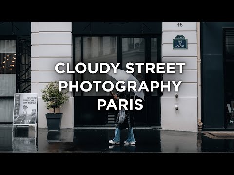 Cloudy rainy POV street photography | Paris