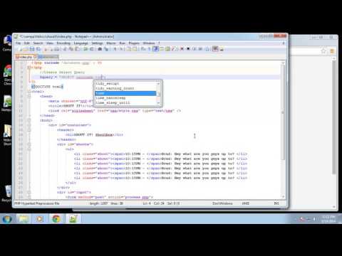 Learn how to create a Shoutit Shoutbox in PHP and MySQL - Part 3